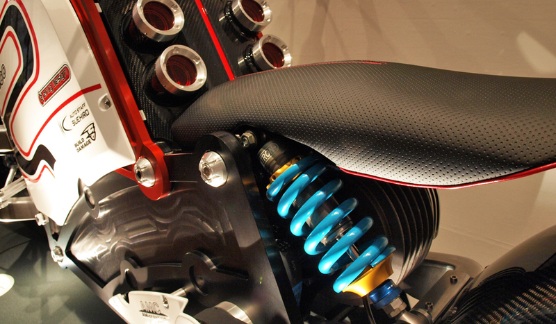 Illustration for article titled This Stunning Electric Bike Is Like a Jet Fighter On Two Wheels